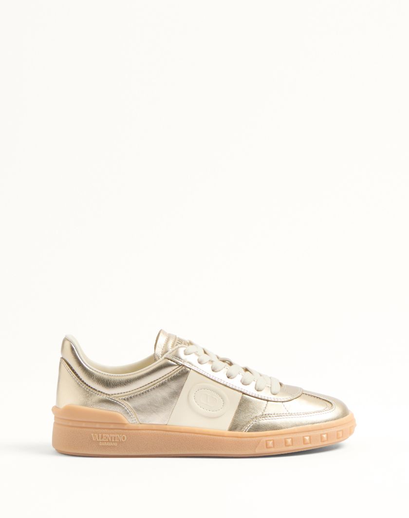 UPVILLAGE TRAINER IN LAMINATED CALFSKIN WITH NAPPA CALFSKIN LEATHER BAND - Image 7